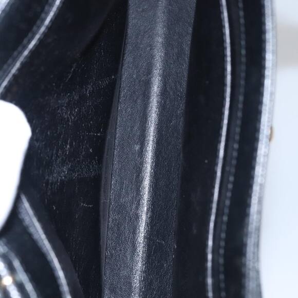 CHANEL Coco Mark Tote Bag Caviar Skin Black Gold CC - Picture 11 of 16